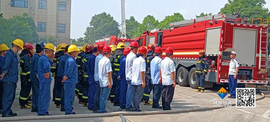 欧亚国际起劲配合消防联合演练，共筑清静生产防线